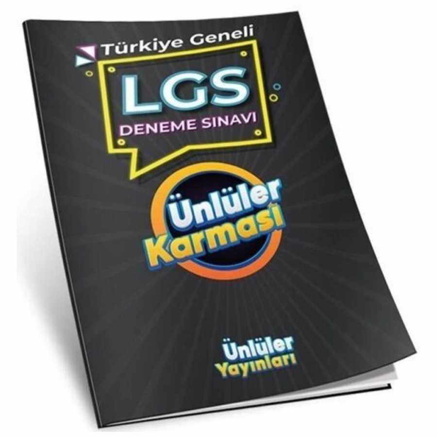 LGS Türkiye Geneli Deneme Sınavı Ünlüler Yayınları