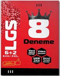Sistem Plus Yayınları Sistemplus 8. Sınıf LGS Tüm Dersler 8 Deneme - Sistem Plus Yayınları