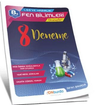 ONburda Yayınları LGS`ye Hazırlık Fen Bilimleri Denemeleri 8`li - 1