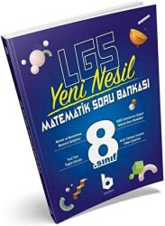 Basamak Yayınları LGS Yeni Nesil Matematik Soru Bankası - Basamak Yayınları