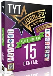Liderler Karması TYT Fen Bilimleri 15 Branş Deneme - Liderler Karması Yayınları