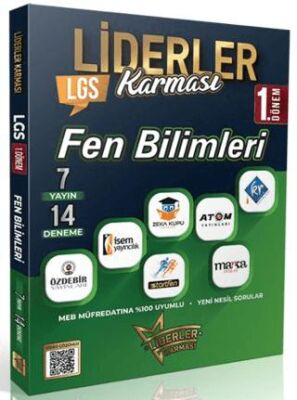 Liderler Karması Yayınları LGS 1.Dönem Fen Bilimleri Denemeleri 7 Yayın 14 Deneme - 1