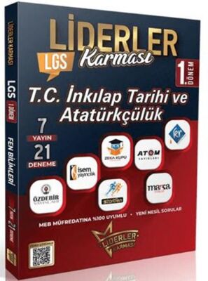 Liderler Karması Yayınları LGS 1.Dönem İnkılap Tarihi Denemeleri 7 Yayın 21 Deneme - 1