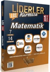 LGS 1.Dönem Matematik Denemeleri 7 Yayın 14 Deneme - Liderler Karması Yayınları