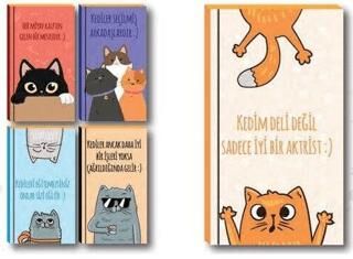 Lilamor Kedi Defter 9X16 48 Sayfa - 1