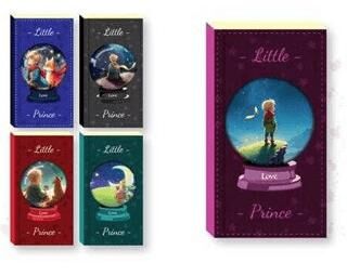 Lilamor Küçük Prens Defter 7,5X14 96 Sayfa - 1