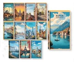 Lilamor Şehirler Defter 9X16 48 Sayfa - Lilamor Dükkan