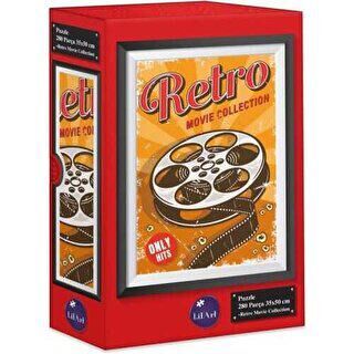 Lilart Puzzle Retro Movıe Collectıon 280 Parça - 1