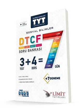 Limit Yayınları Limit TYT DTCF 7 Gün Sosyal Bilimler Soru Bankası