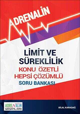 Adrenalin Yayınları Limit ve Süreklilik - Konu Özetli - Hepsi Çözümlü Soru Bankası