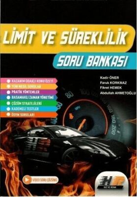 Hız ve Renk Yayınları Limit ve Süreklilik Soru Bankası - 1