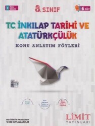 8. Sınıf T.C. İnkılap Tarihi ve Atatürkçülük Konu Anlatım Föyleri - Limit Yayınları