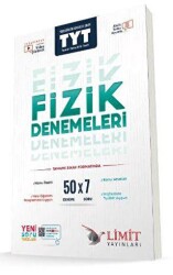 TYT 50 li Fizik Denemeleri - Limit Yayınları