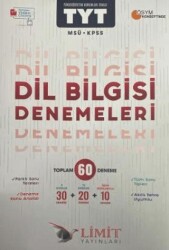 TYT Dil Bilgisi 60 Deneme - Limit Yayınları