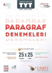 TYT MSÜ KPSS DGS Paragraf 25 X 25 Denemeleri - Limit Yayınları