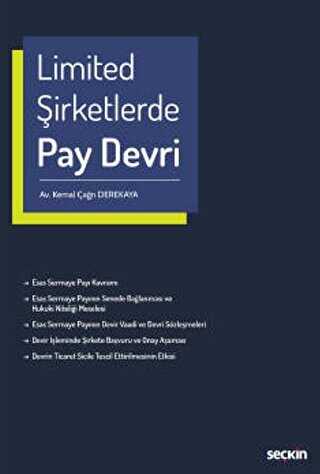 Limited Şirketlerde Pay Devri - Seçkin Yayıncılık