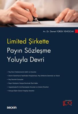 Limited Şirkette Payın Sözleşme Yoluyla Devri - 1