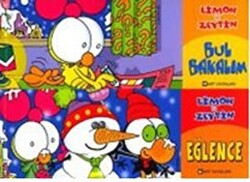 Limon ile Zeytin - Bul Bakalım Oyun Seti 2 Kitap 1 Oyun Birlikte - Mart Yayınları