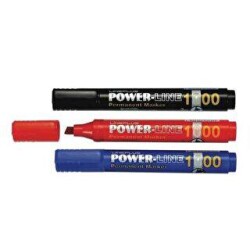 Lineplus 1100c 5 Mm Markör Kalem Kesik Uçlu Mavi - Lineplus