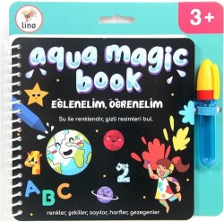 Lino Aqua Magic Book Eğlenelim, Öğrenelim Sihirli Boyama Kitabı - LİNO
