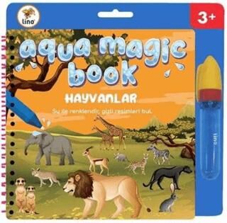 Lino Aqua Magic Book Hayvanlar Sihirli Boyama Kitabı - 1