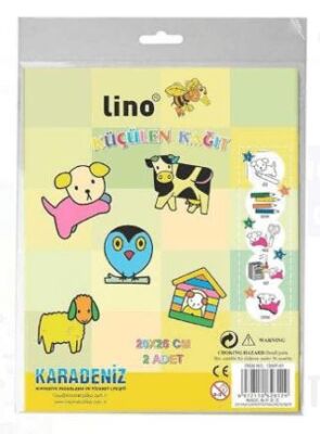 Lino Küçülen Kağıt 2`li 20 x 25 cm - 1