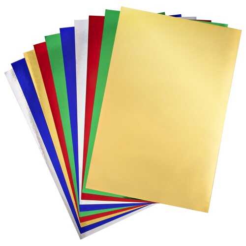 Lino Lüx Metalik Krapon Kağıdı 6 Renk 6Lı50X200 Cm