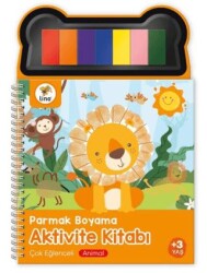 Lino Parmak Boyama Aktivite Kitabı Animal - LİNO