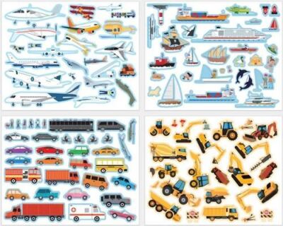 Lino Tekrar Tekrar Kullanabilen Sticker Pad Taşıtlar - 3