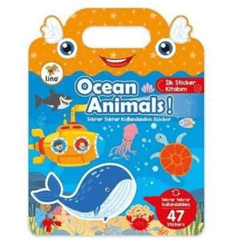 Lino Tekrar Tekrar Kullanılabilen İlk Sticker Kitabım Ocean Anımals - 1