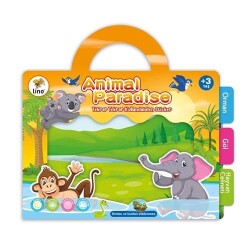 Lino Tekrar Tekrar Kullanılabilen Sticker Animal Paradise - LİNO