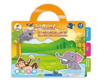 Lino Tekrar Tekrar Kullanılabilen Sticker Seti Animal - 1