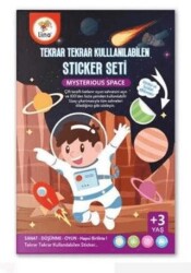 Lino Tekrar Tekrar Kullanılabilen Sticker Seti Space - LİNO