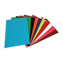 Lino Yapışkanlı Keçe 10 Renk 10`lu 20x30 Cm - LİNO