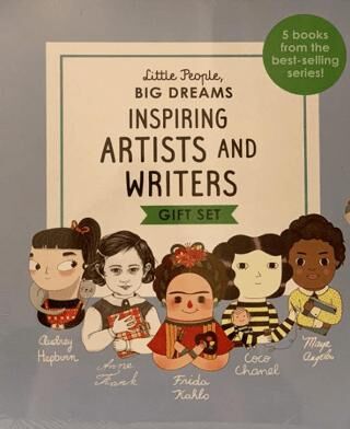 Little People, Big Dreams Inspiring Artist and Writers Gift Set - 1