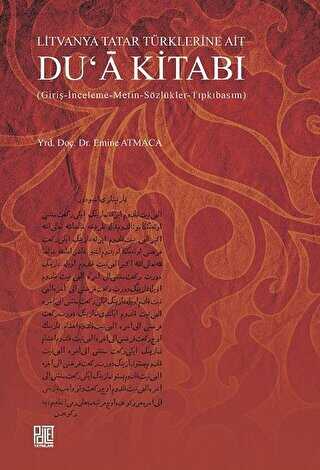 Litvanya Tatar Türklerine Ait Du`a Kitabı - Palet Yayınları