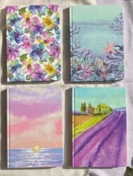 Liz 15X21 Ofset Kuşe Kapak 112 Yaprak Defter Iso+Çzg Lavanta - Lizy