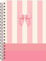 Liz 17X24 Spiralli Sert Kapak 120 Yaprak Kareli Defter Çizgili Fiyonk - Lizy