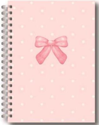 Liz 17X24 Spiralli Sert Kapak 120 Yaprak Kareli Defter Noktalı Fiyonk - 1