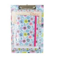 Liz Renkli Çiçekler Sekreterlik-Planner-Defter Set - Lizy