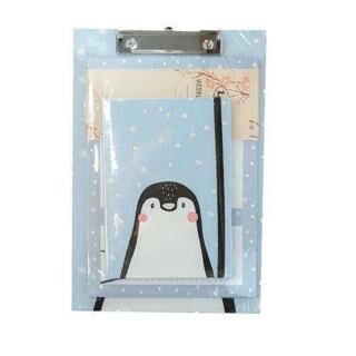 Liz Sevimli Penguen Sekreterlik-Planner-Defter Set - 1