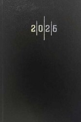 Liz Aj902E-S 14X20 Ekonomik Cilt Bezi 2026 Ajanda Siyah - Lizy