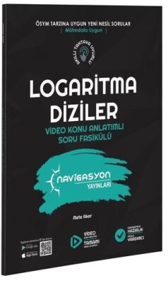 Navigasyon Yayınları Logaritma Diziler Video Konu Anlatımlı Soru Fasikülü - 1