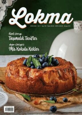 Lokma Aylık Yemek Dergisi Sayı: 130 Eylül 2025 - 1