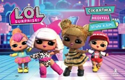 LOL Surprise Çıkartma Hediyeli Boyama Albümü - Doğan Çocuk