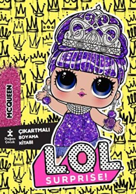 Lol Surprise Mcqueen Çıkartmalı Boyama Kitabı - 1