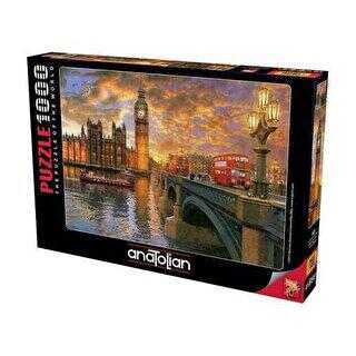 Anatolian Puzzle 1000 Parça Londra da Günbatımı