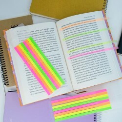 Long Film İndex 4 Renk 160 Yaprak - BKM Kitap