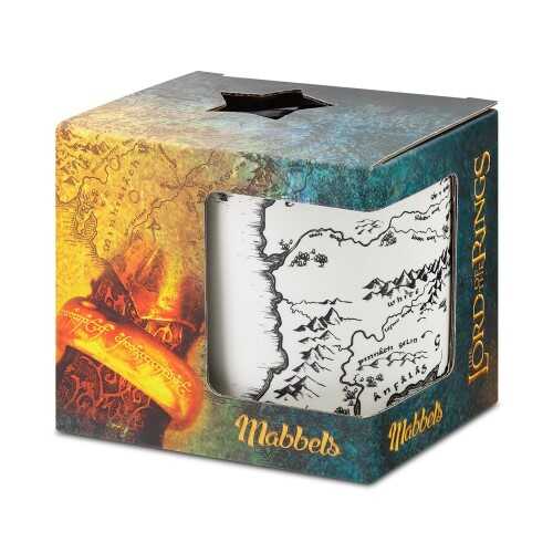 Lord Of The Rings Middle Earth Map Mug
