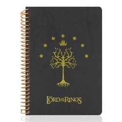 Lord Of The Rings Siyah Butik Defter - Mabbels